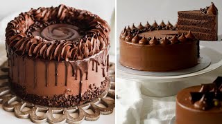 10 Delicious Chocolate Cake Recipe | Beautiful Chocolate Cake Decorating Tutorials 🍫🍫
