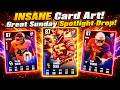INSANE Card Art! Opening Packs For a FIRE Sunday Spotlight Drop In CFB 27!