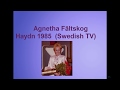 Agnetha Fältskog Haydn 1985 Swedish TV