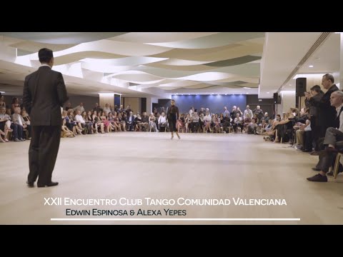 Alexa Yepes & Edwin Espinosa at XXII Encuentro Internacional Tango Valencia 2025 (1/4)