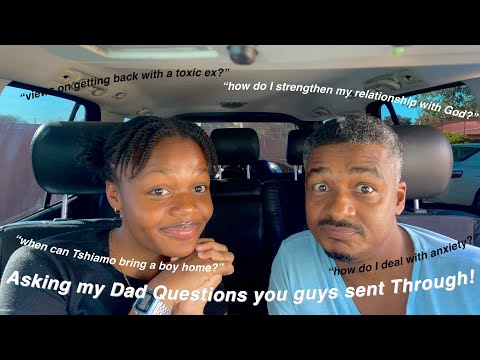 Asking my Dad Questions that You Guys Sent Through!!!