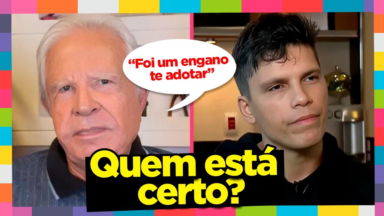 BOMBA! CID MOREIRA DESERDOU O FILHO APÓS SÉRIA BRIGA