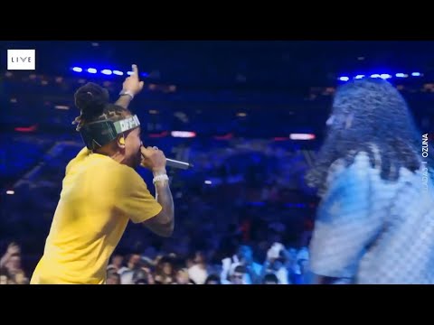 Ozuna y Lil Cake cantan por PRIMERA vez MERCHO REMIX en vivo en la VELADA del año 3