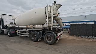 Semi-remorque malaxeur Renders BETON MIXER 12M3 + MOTOR (MALAXEUR/MISCHER) | Image 4 - Autoline