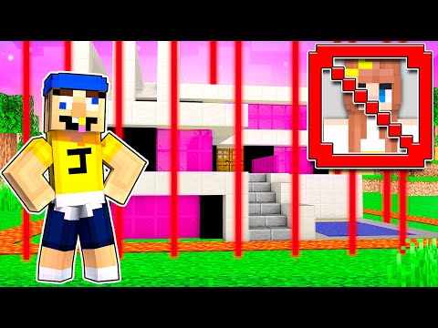 Marvin Minecraft - I Built A CRAZY FAN GIRL PROOF HOUSE in Minecraft!