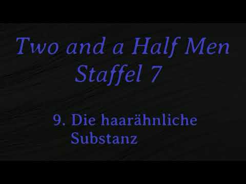 Two and a half men Staffel 7 F9 -13 ,tonspur , einschlafen