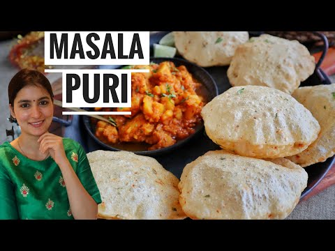 MASALA PURI - Indisches Brot für Feste in 30 Minuten / Schritt Für Schritt Anleitung 🙏