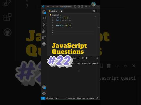 22 Javascript Questions Series Coding Webdevelopment Codingsimplifiedspace Javascripttutorial