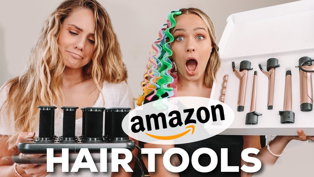 Testing out MORE weird hair tools from AMAZON. this took a turn - Kayley Melissa