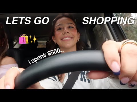 COME TO THE MALL WITH ME *spring break shopping*