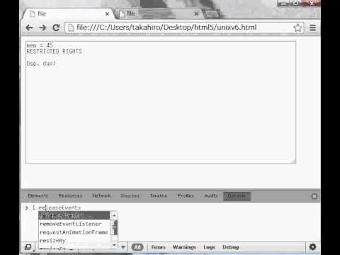 PDP-11 Emulator implemented with JavaScript. (not fixed yet.)