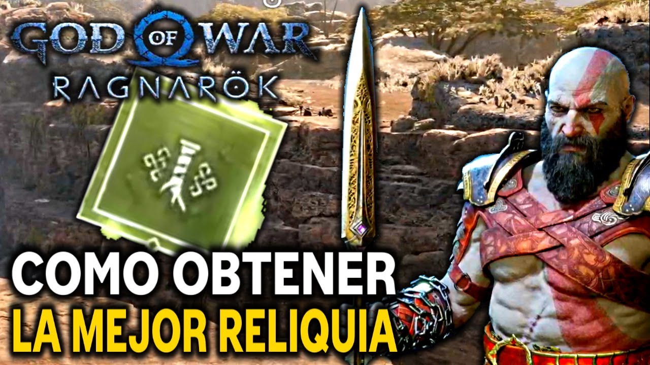 Como Obtener LA MEJOR RELIQUIA - GOD OF WAR RAGNAROK | Empuñadura de Hrotti