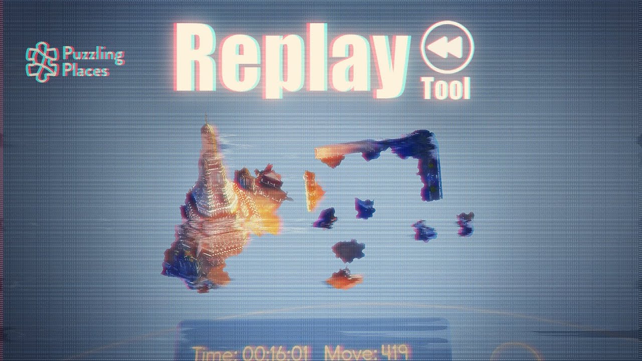 تصویر تریلر ابزار بازپخش Puzzling Places