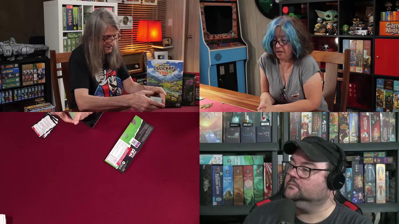 GameNight! LIVE! | Tonight! Cozy Stickerville & Monopoly Deal: No Mercy @5:30pm PDT