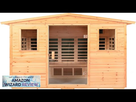 LTCCDSS Outdoor Sauna 5-6 Person Far Infrared Sauna Low EMF | Withstand Review