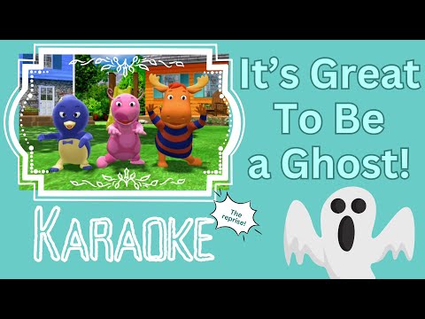 "It's Great To Be a Ghost!" Reprise Karaoke | Backyardigans Background Tracks | Instrumental