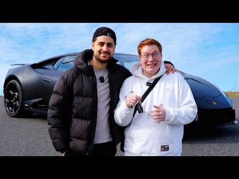 Mein ERSTES MAL mit einem Lamborghini 🏎️ GTIME fährt den Huracán von ELI
