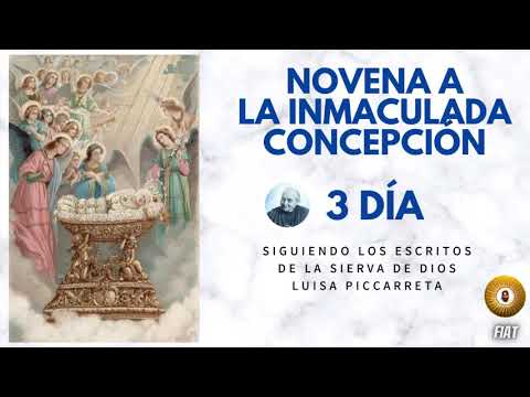 🔵3. NOVENA A LA INMACULADA CONCEPCIÓN SIGUIENDO LOS ESCRITOS DE LA S.D. LUISA PICCARRETA (3er día)