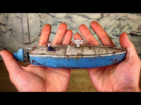 1940s Vintage Speed boat Restoration🛥