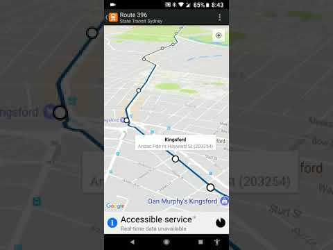 396 BUS MAROUBRA TO CIRCULAR QUAY