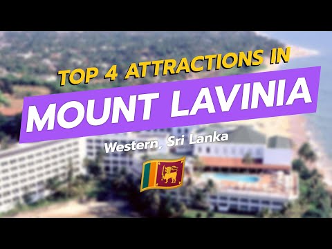 Top 4 Attractions in Mount Lavinia, Sri Lanka 🇱🇰 | Beach, Hotel, Zoo & Bird Sanctuary