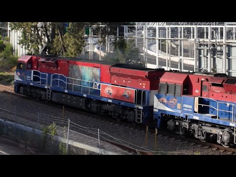 FIE004+FIE002+FIE003 with containers to Port Botany (2025-03-02)