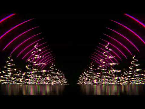 Christmas Alley Background VJ Loops in 4K | Abstract Neon #christmas #vjloops #halloween #neon #vfx