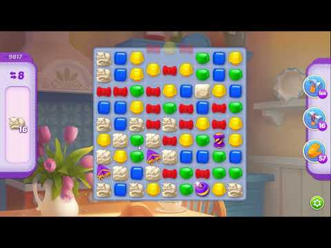 Homescapes Level 9817 - NO BOOSTERS 🏠 | SKILLGAMING ✔️