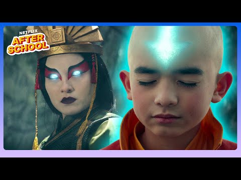 Aang Enters the Avatar State 🪭 Avatar The Last Airbender | Netflix Family