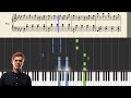 Lost Frequencies - Are You With Me - Piano ...