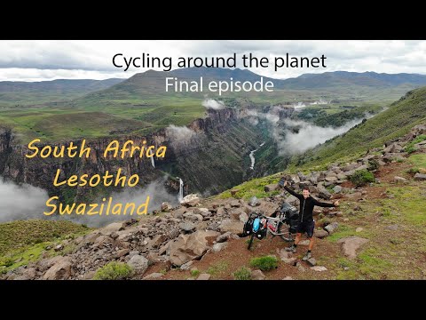 Bicycle touring South Africa, Lesotho, Swaziland | Cycling around the planet final episode