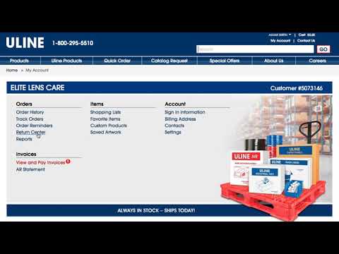 Uline Catalog Unsubscribe