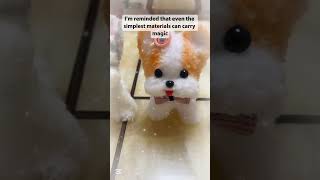 FuzzyTwist Easy pipe cleaner craft, mini dogs made out of cleaner pipes #pipecleanerart