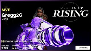 Maru in Action! PvP and PvE Activities | Destiny Rising #destinyrising #maru