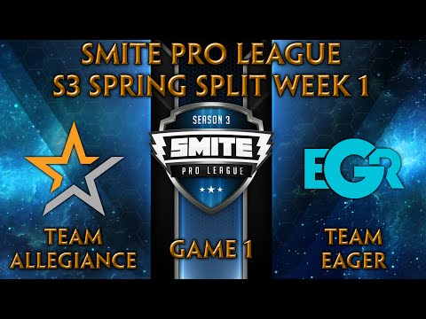 SPL S3 Spring: Week 1 - Team Allegiance vs. Team Eager (Game 1)