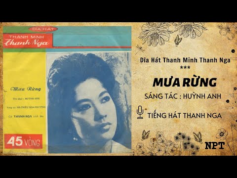 Mưa rừng Sheet - Thanh Nga