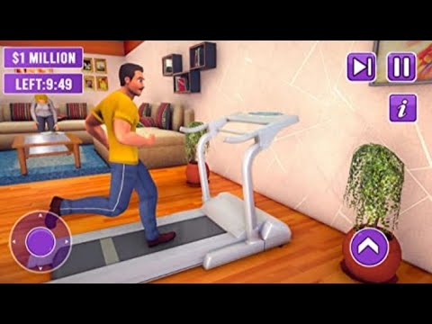 virtual dad simulator happy family 3d- Android ios gameplay