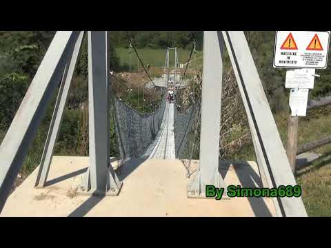 Pittoresco Ponte Tibetano, Villar San Costanzo