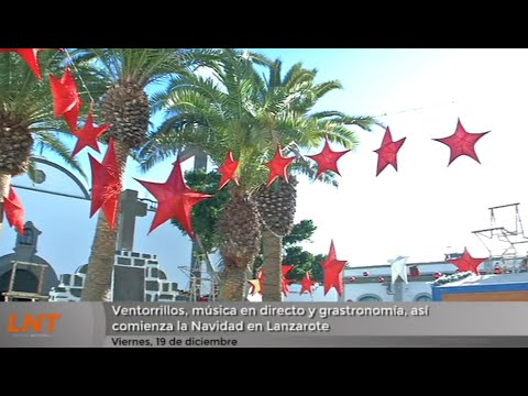 Ventorrillos, música en directo y gastronomía, así comienza la Navidad en Lanzarote