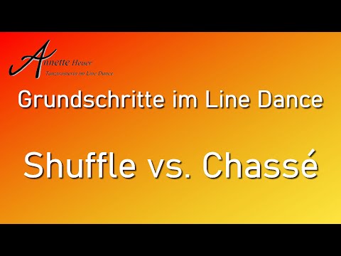 Grundschritte im Line Dance - Shuffle vs. Chassé