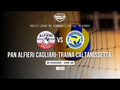 Volley B2F Playoff - Pan Alfieri Cagliari-Traina Alba Verde (2-3)
