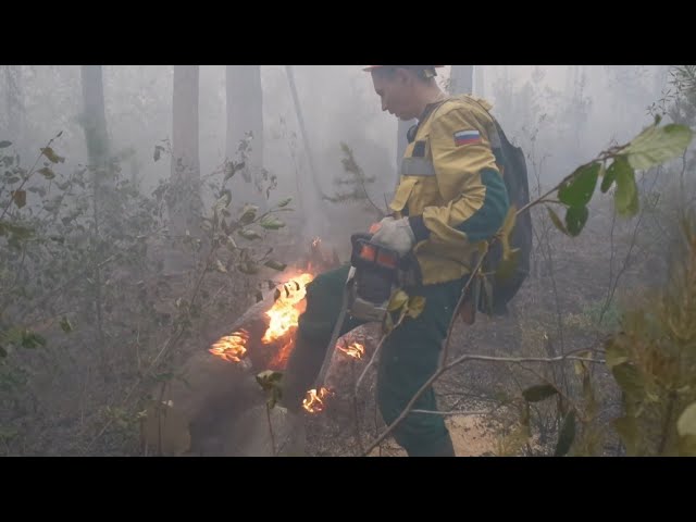 Пожарные из Иркутской области отправились в Читу