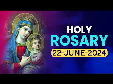 Holy Rosary 🙏🏻Saturday🙏🏻June 22, 2024🙏🏻 Joyful Mysteries of the Holy Rosary 🙏🏻 English Rosary