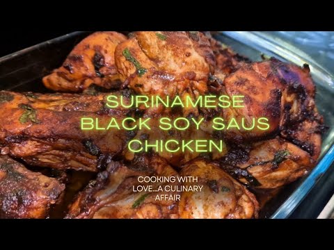 How to make Easy Surinamese Chicken | Black Soy Saus | Easy Recipe | Chicken for Rice meals | Tasty.
