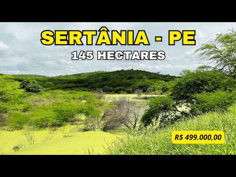 Fazenda em Sertânia PE, Medindo 145 Hectares, R$ 499.000,00