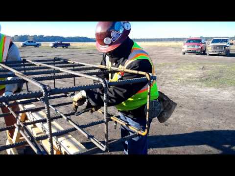 Tying Rebar