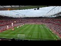 ELECTRIC ATMOSPHERE NORTH LONDON FOREVER RINGS AROUND THE EMIRATES