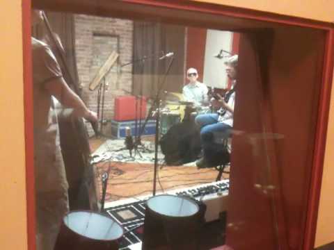 Ric Harris Jazz Trio tracking at Downbeat Studio Chicago