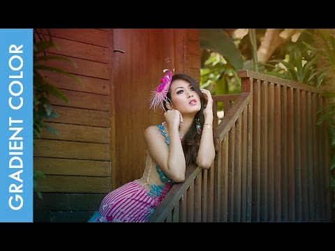 Neon Glow Effect Portrait Photoshop Tutorial