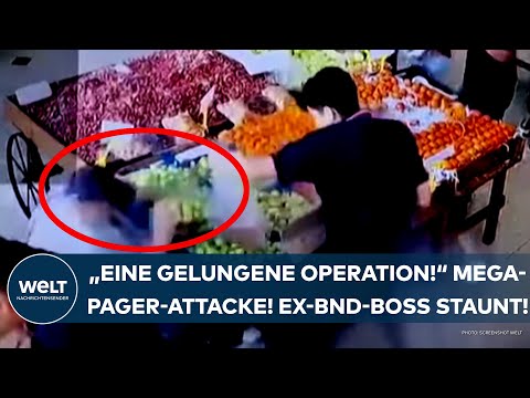 Video Thumbnail: LIBANON: "Eine gelungene Operation" Ex-BND-Präsident staunt! Hunderte Pager explodieren gleichzeitig